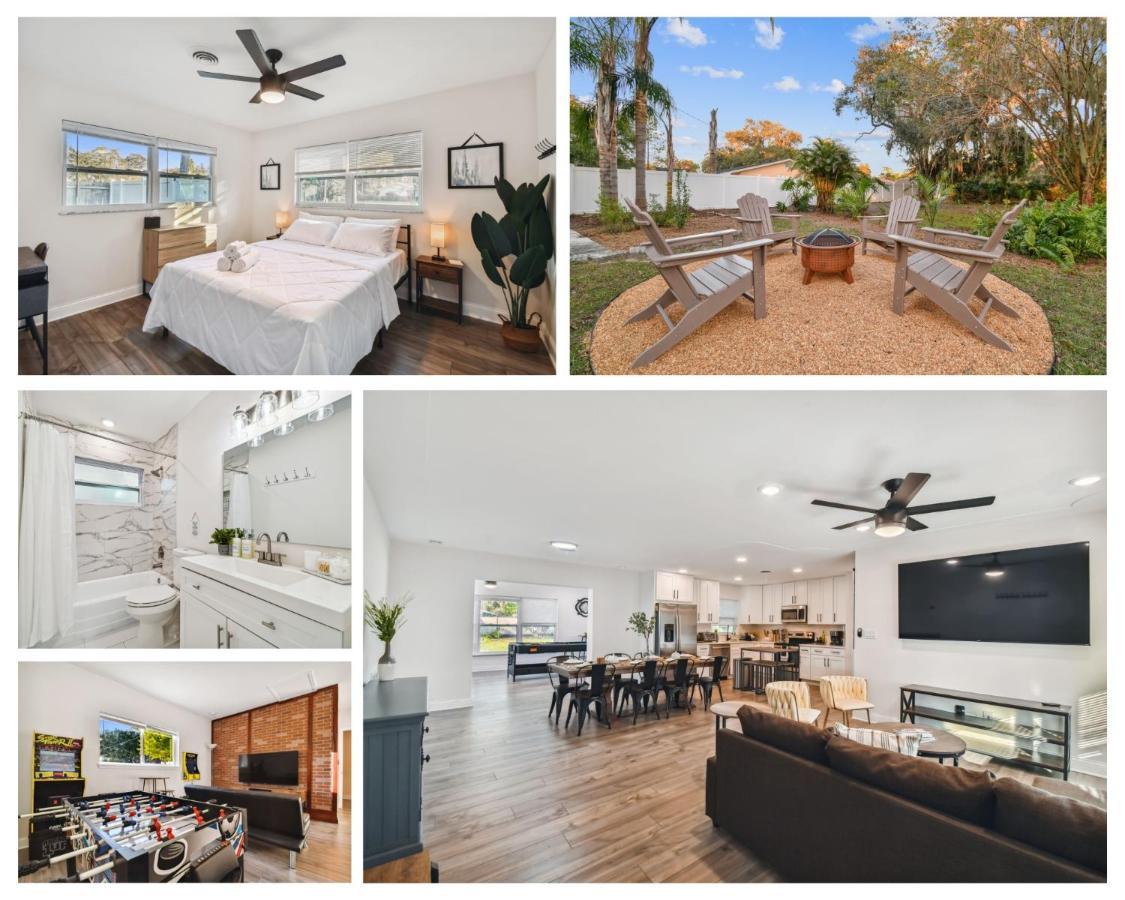 Plush Sheets, Games!, Huge Backyard, Massage Chair Tampa Exteriör bild